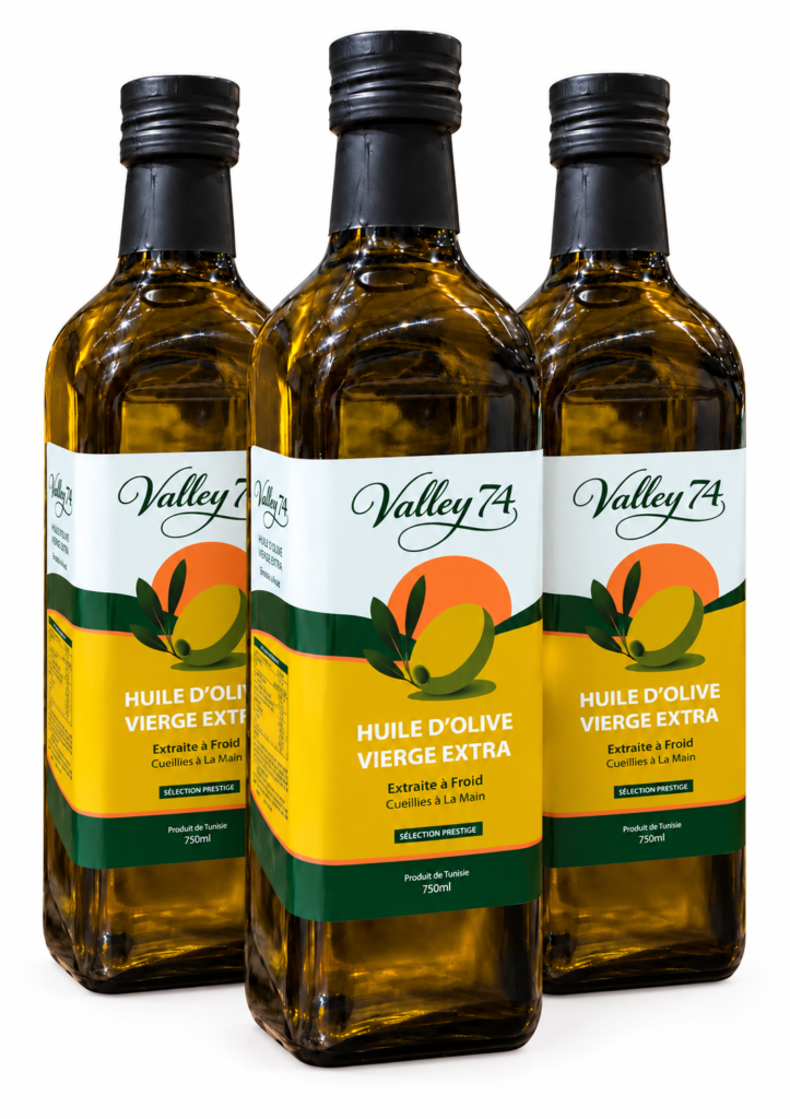 Huile d'olive extra vierge - Pack de 3 bouteilles 750 ml