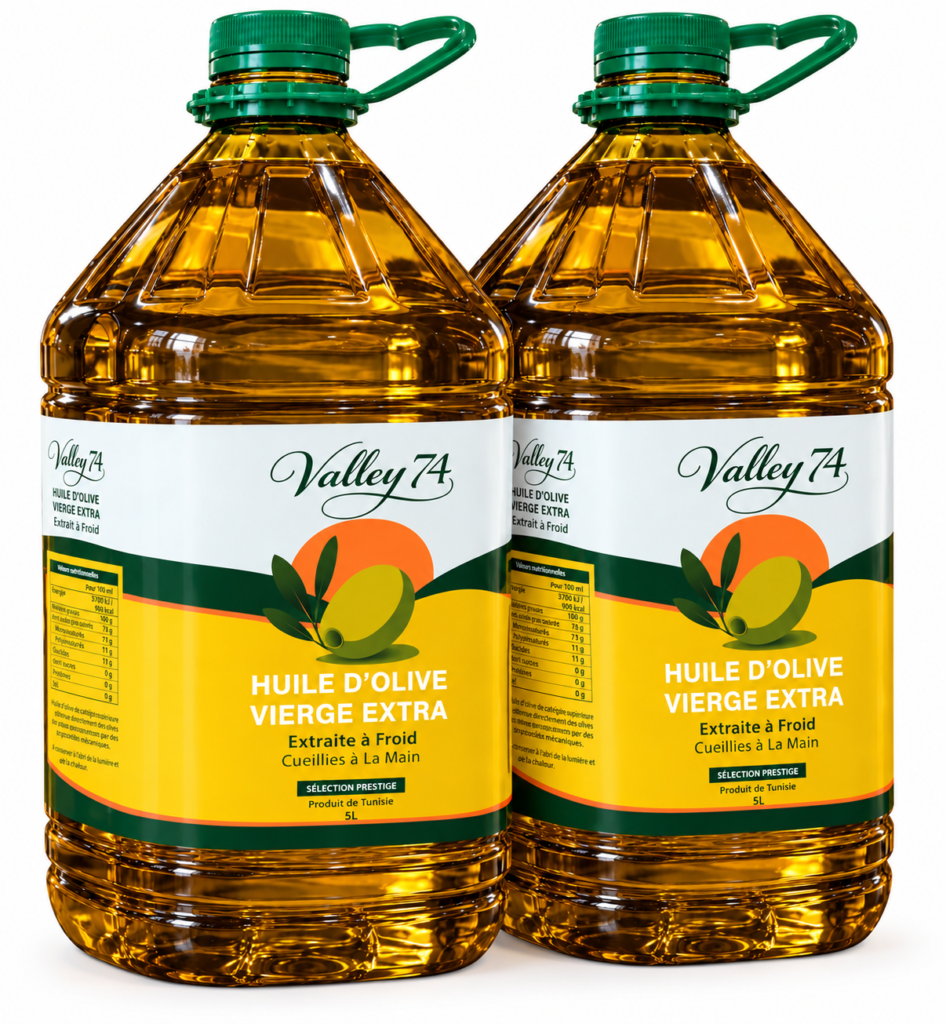 Huile d'olive extra vierge - Pack de 2 bidons de 5 L